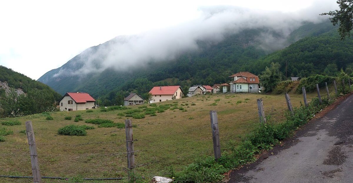 The mountain village of Vusanja, Montenegro.