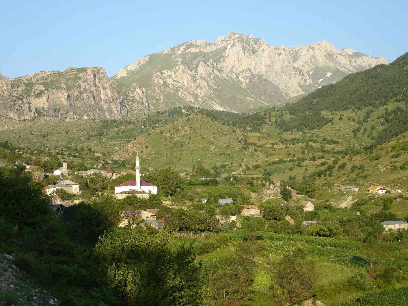 Mount Korab from the Albanian side.