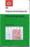 Alpenvereinskarte 40 Map Cover