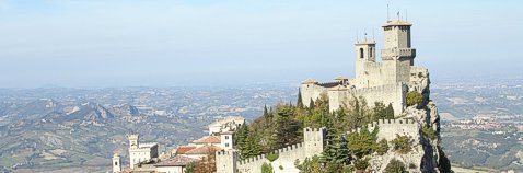 The old fortified citadel, San Marino.
